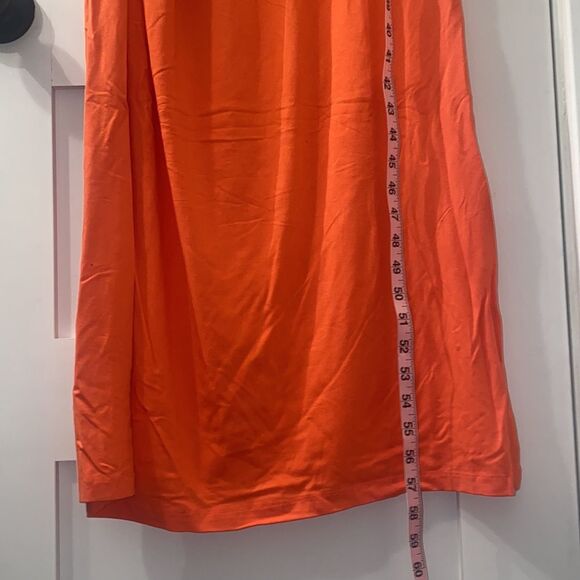 Seraphine Maternity Maxi Dress Nursing Maxi Dress Coral - Picture 10 of 16